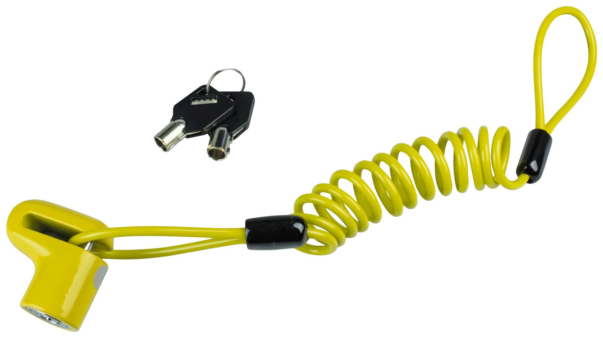 Burg Waechter 520 50 yellow SB Brake disc lock Neon yellow Key lock