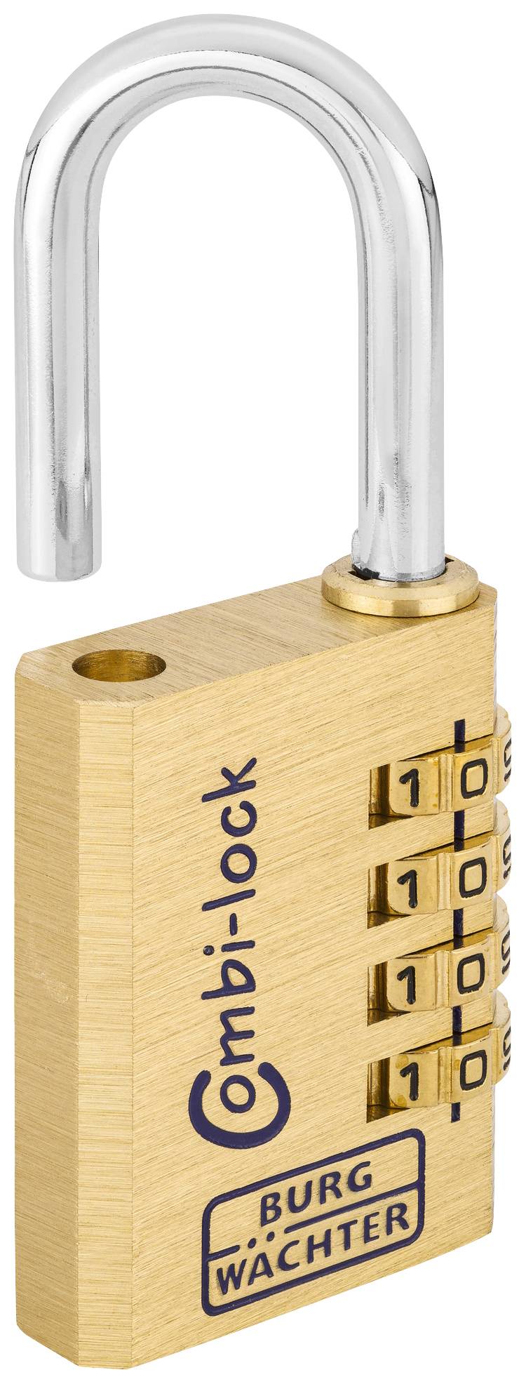 Burg Waechter 2261 Padlock 40.00 mm Brass Combination