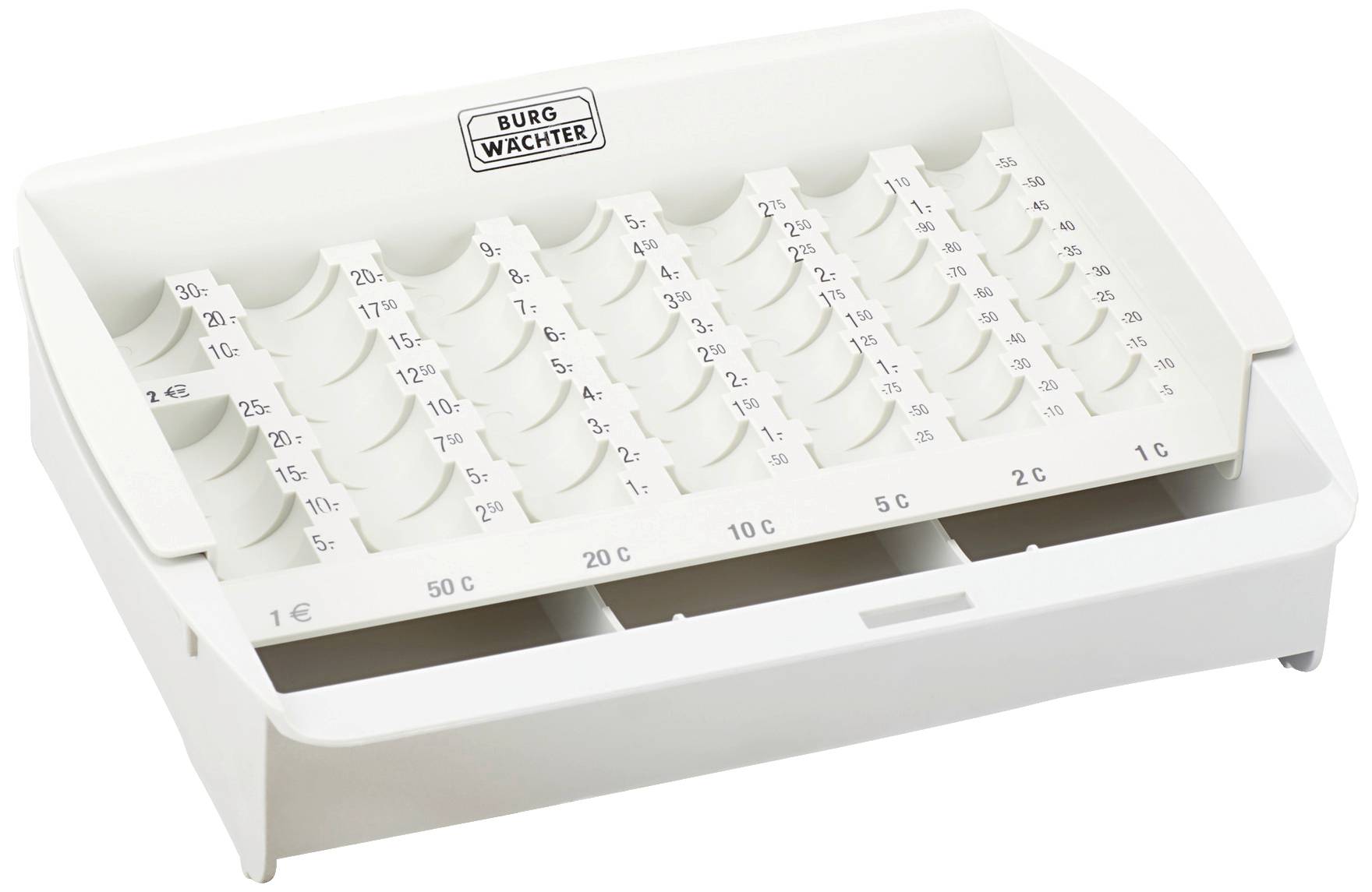Burg Waechter 24660 Cashboard (W x H x D) 253 x 194 x 65 mm Grey
