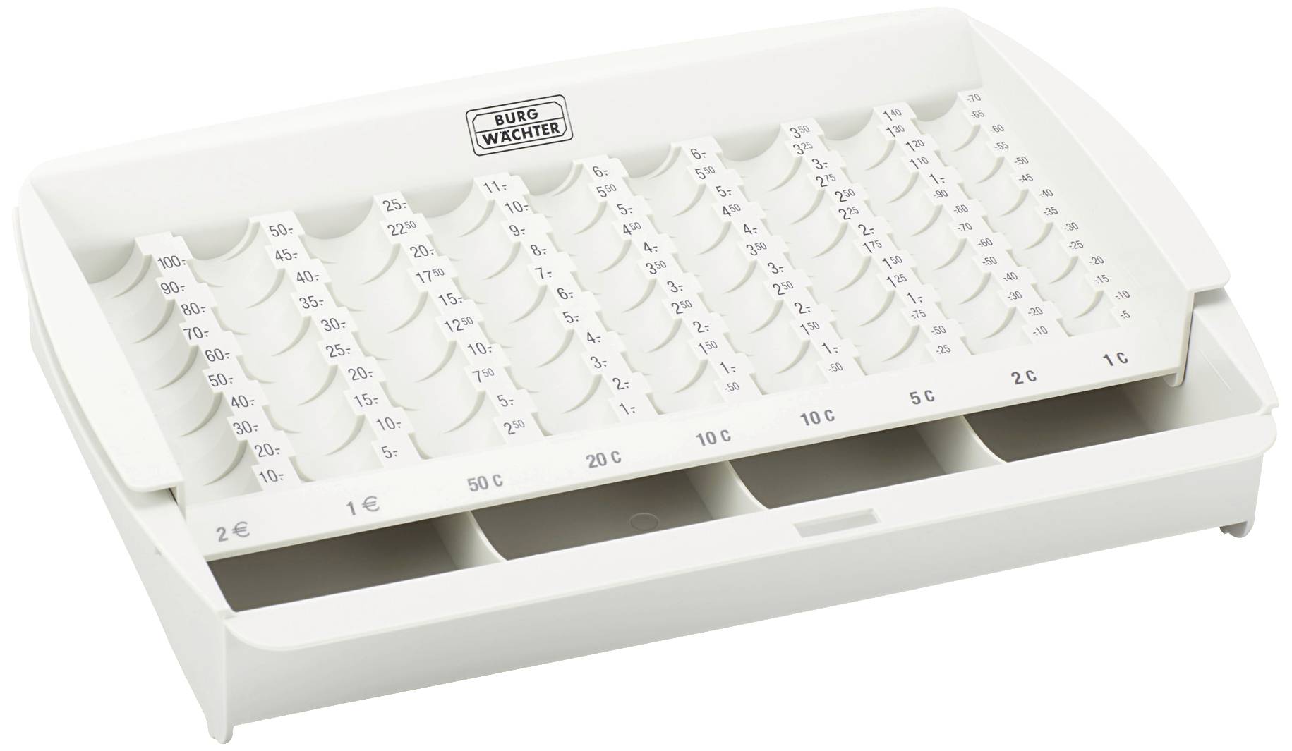 Burg Waechter 24670 Cashboard (W x H x D) 326 x 228 x 65 mm Grey