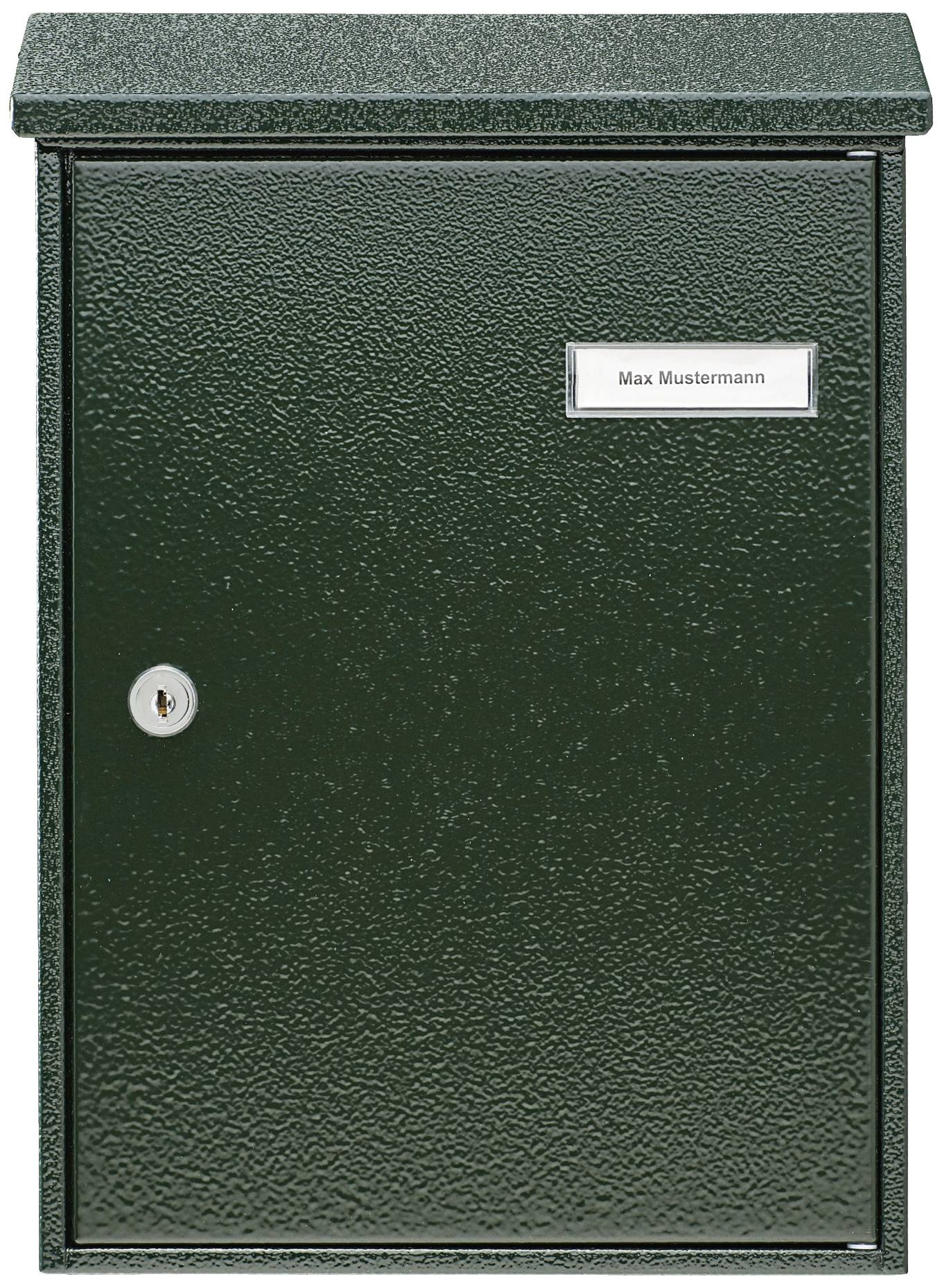 Burg Waechter 61070 LETTER 5832 GR Letterbox Steel Green Key
