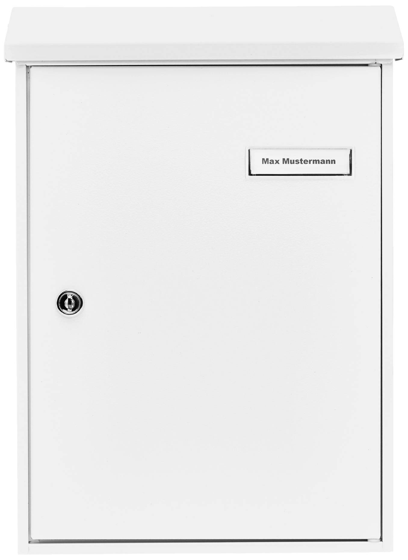 Burg Waechter 61090 LETTER 5832 W Letterbox Steel White Key