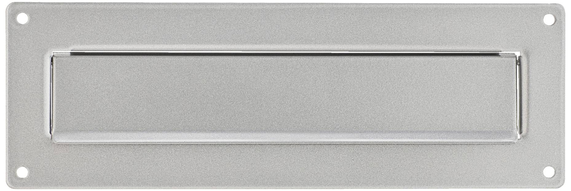 Burg Waechter 32480 PORTA 796 SI Letter plate Aluminium, Steel plate Silver