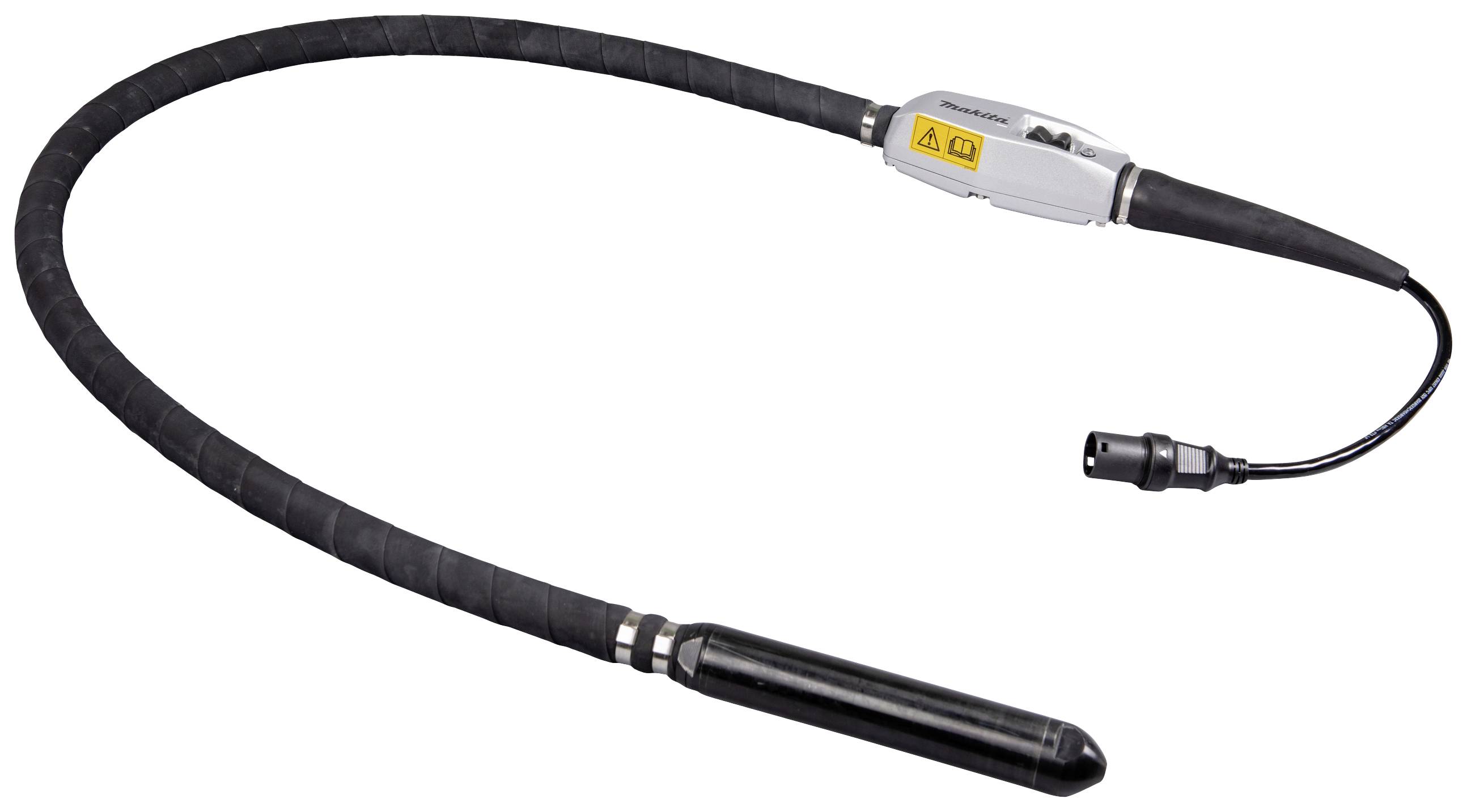 A long, flexible tool with a control box and a connection cable. It is used for technical inspection purposes.