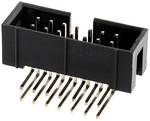 Terminal pin strip 14 pin, angled