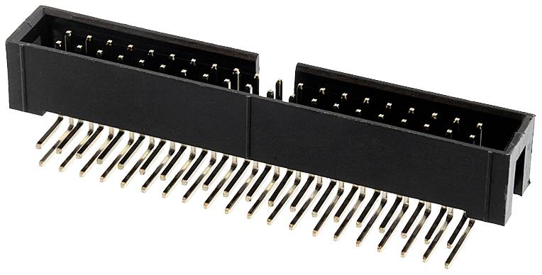 Connfly Pin strip (standard) No. of rows: 2 Pins per row: 20 DS1013 ...