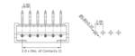 Header 1X4P angled RM 2.0