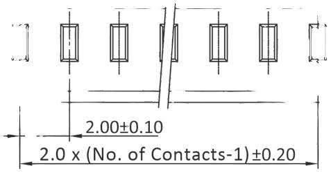 econ connect Cable duct Total number of pins 6 Contact spacing: 2 mm H22H6 1 pc(s) Bulk-1