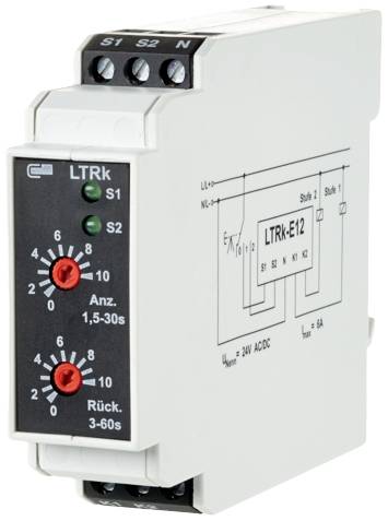 Fan timer relay 24, 24 V AC, V DC (max) Metz Connect 11028313 1 pc(s)