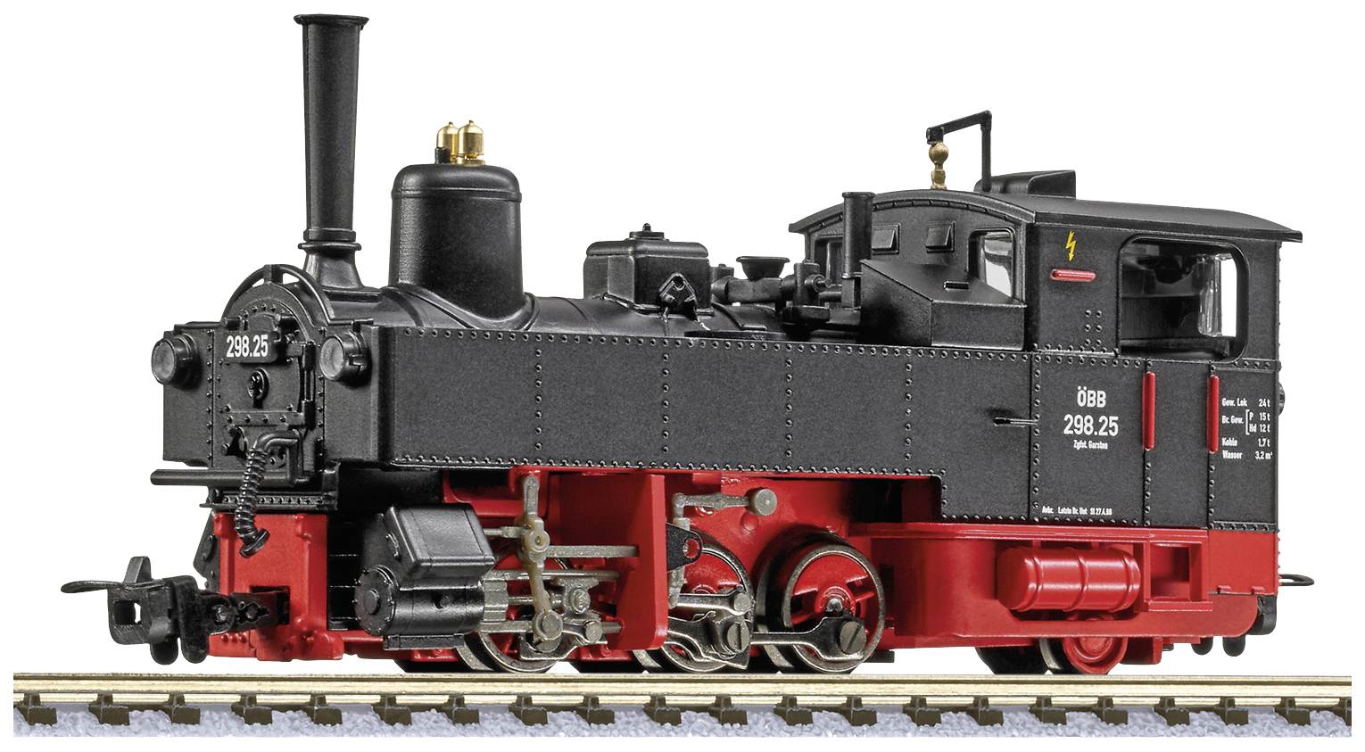 Image of Liliput L141473 H0e steam locomotive, type U, 298.25, Steyrtalbahn of OeBB
