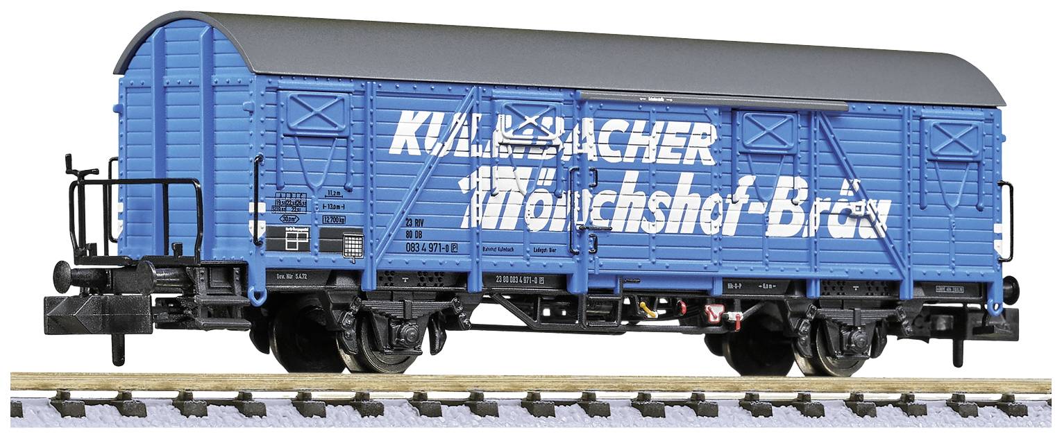 Liliput L265040 N modification refrigerator wagon Kulmbacher Moenchshof-Braeu DB