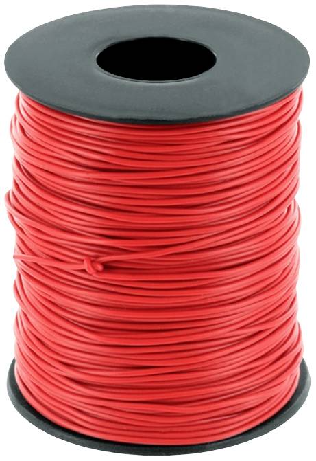 econ connect KD05RT100 Jumper wire 1 x 0.2 mm² Red 100 m