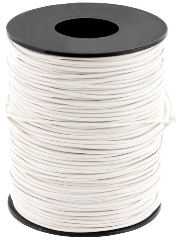 econ connect KD05WS100 Jumper wire 1 x 0.2 mm² White 100 m