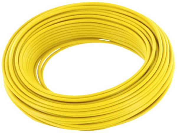 econ connect KD05GE10 Jumper wire 1 x 0.2 mm² Yellow 10 m