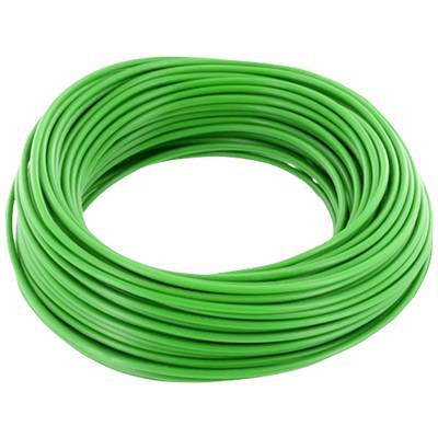 Green, bundled wire spool, potentially for crafting or electronics; shows no specific brands or labels.
