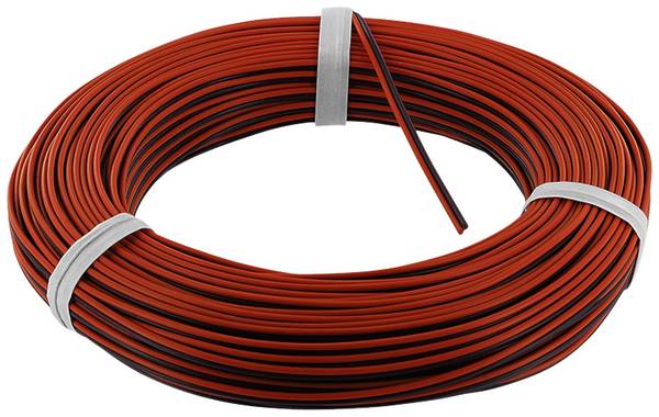 econ connect KZL2X014RTSW25 Strand 2 x 0.14 mm² Red, Black 25 m