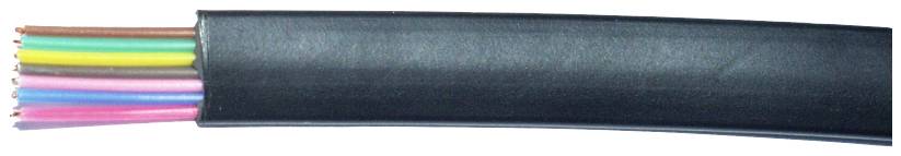 econ connect MPFK8SW Ribbon cable Black 100 m