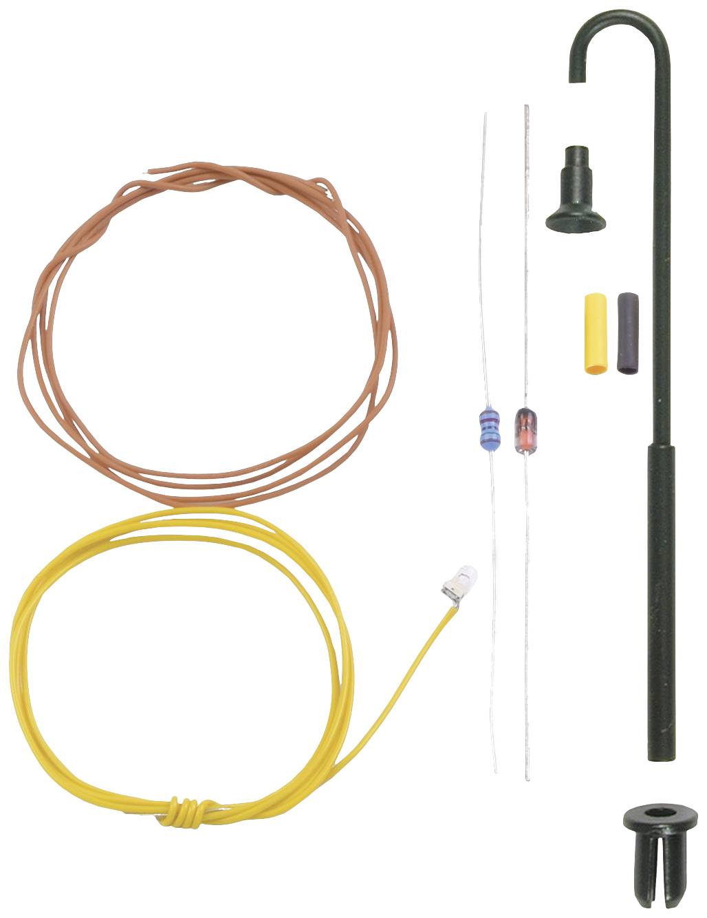 Viessmann Modelltechnik N Gooseneck lamp Single Assembly kit 6624 1 pc(s)