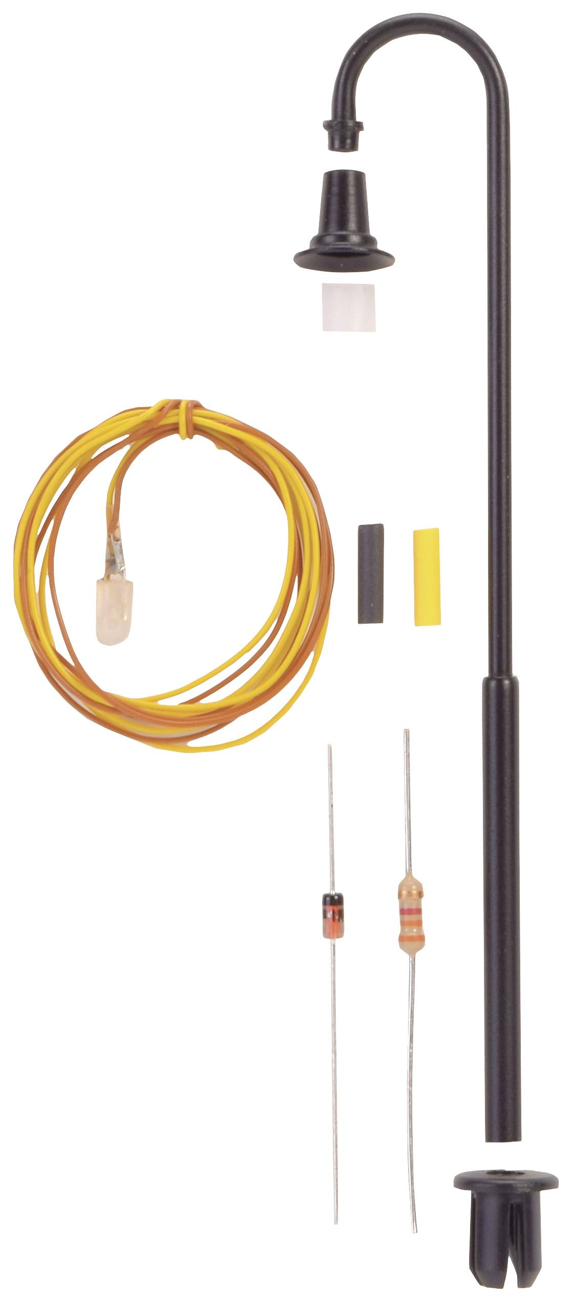 Viessmann Modelltechnik H0 Gooseneck lamp Single Assembly kit 6724 1 pc(s)