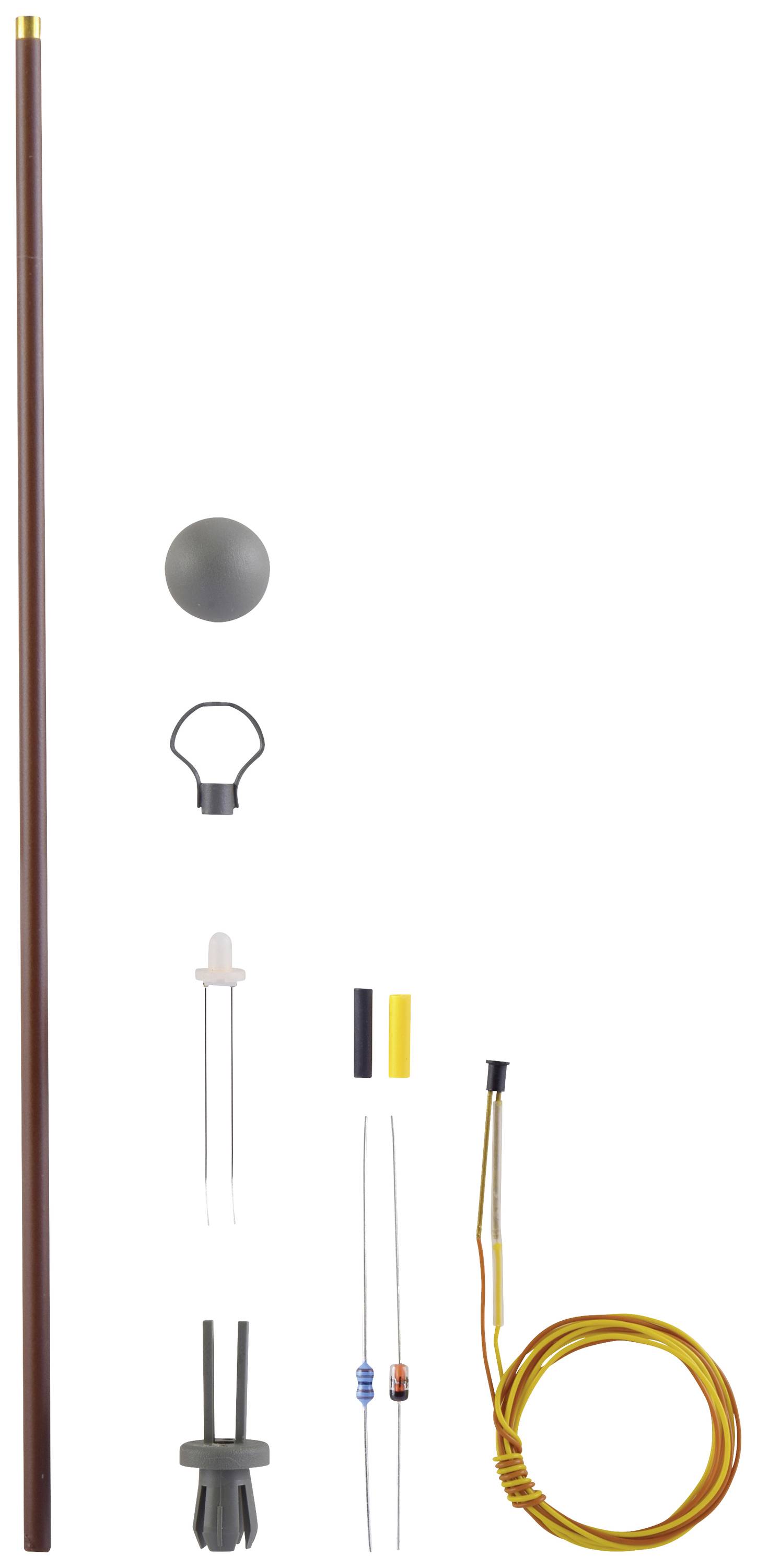 Image of Viessmann Modelltechnik H0 Wooden lamp post Single Assembly kit 6727 1 pc(s)