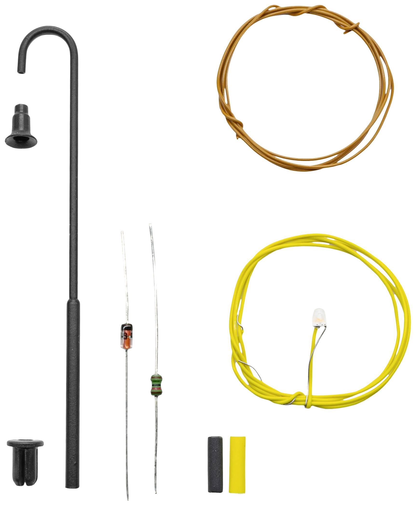 Viessmann Modelltechnik TT Gooseneck lamp Single Assembly kit 6924 1 pc(s)