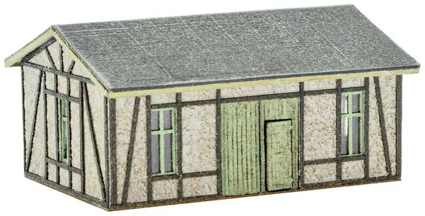 Vollmer 49590 Z Workshop with flush/half-timbered facade