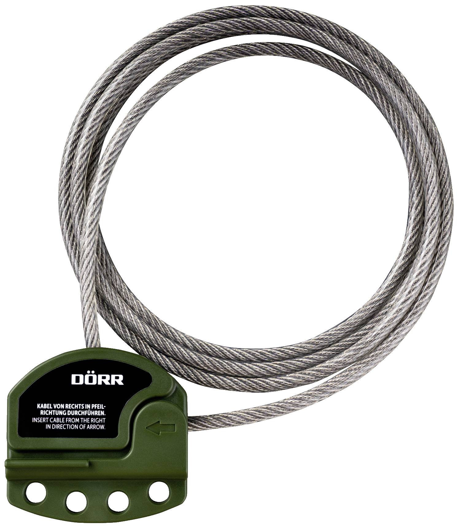 DOeRR Universal Cable Lock 204452 Cable lock