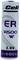 'White XCell ER14500 Battery with purple lettering and markings. Voltage: 3.6V. Type: Li-SOCl2.'