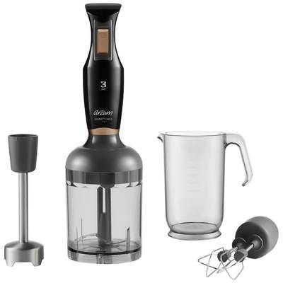 arzum AR1108-S Hand-held blender 900 W with graduated beaker, with mixing jar Black