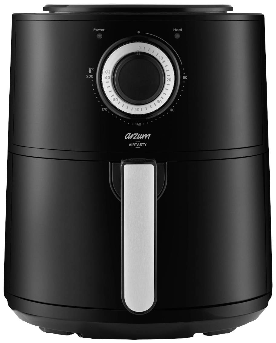 arzum AR2062-G Air fryer 4 l Overheat protection, Non-stick coating Silver, Black