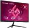 Image of a ViewSonic gaming monitor, 24 inches, 180 Hz, 0.5 ms response time, supports AMD FreeSync Premium.