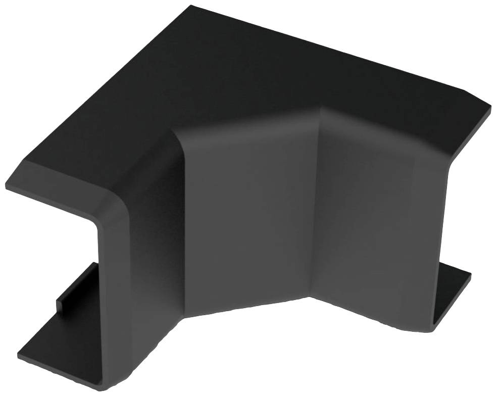 KOPOS 8925_FB Cable duct Inside corner (W x H) 20 mm x 10 mm 1 pc(s) Black