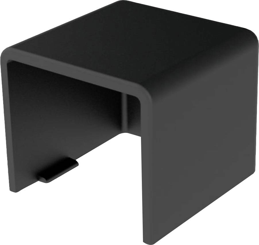 KOPOS 8621_FB Cable duct Endpiece (W x H) 20 mm x 20 mm 1 pc(s) Black