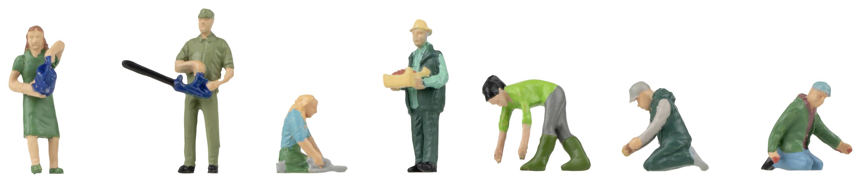 Image of Faller H0 Painted, Standing, Sitting