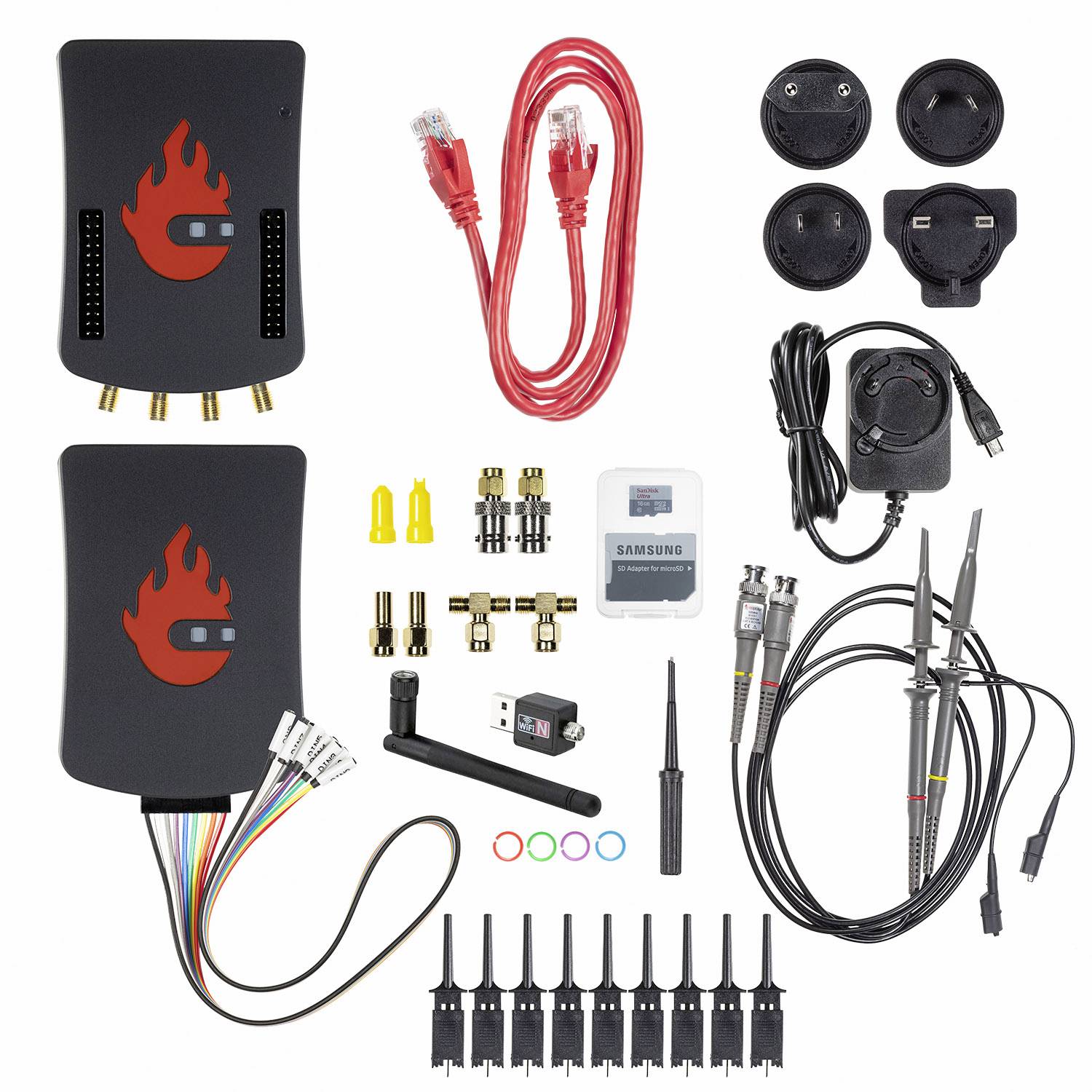 Red Pitaya STEMlab 125-14 Diagnostic Kit USB Oscilloscope 1 Set