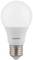 A white LED light bulb with an E27 base, centrally aligned on a white background, bears the inscription 'MEGATRON'.