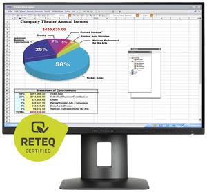 HP Z Display Z24N LED Refurbished (very good)  61 cm (24 inch) 1920 x 1080 p 16:10 8 ms HDMI™, DVI, DisplayPort, Mini DisplayPort, USB A (USB 3.0), Audio line out IPS LED