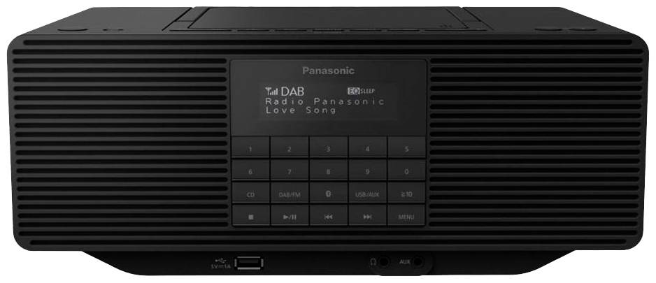 Buy Panasonic RX-D70BTEG-K Radio CD player DAB+, FM AUX, Bluetooth, CD,  DAB+, FM, USB Black | Conrad Electronic