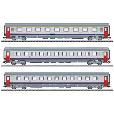 Märklin 43523 H0 3-pc set express train wagon EC90 Vauban 