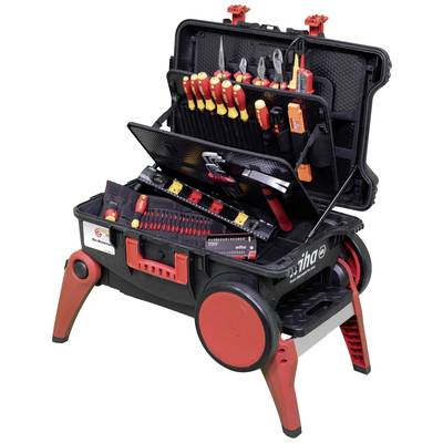 Wiha  45734 Electrical contractors Tool box (+ tools) 80-piece (W x H x D) 497 x 680 x 336 mm