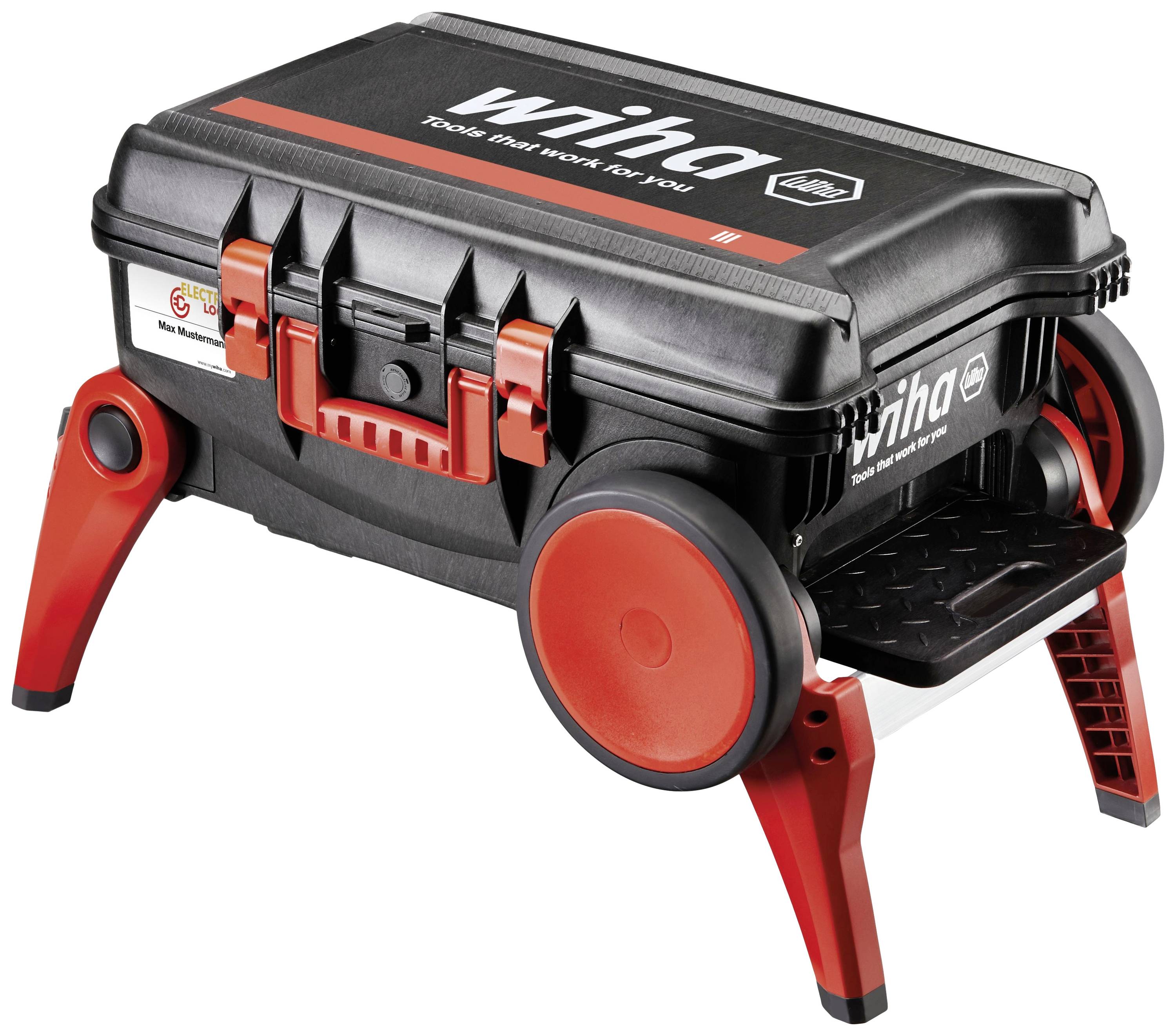 Buy Wiha 45734 Electrical contractor Tool box (+ tools) 80-piece