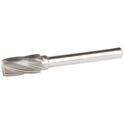 A metal cutting milling cutter with spiral cutting edges, suitable for precise drilling and milling work in metal.