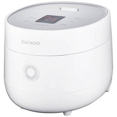 Image of Cuckoo CR-0675F Rice cooker White (matt) with display, with graduated beaker, Timer fuction