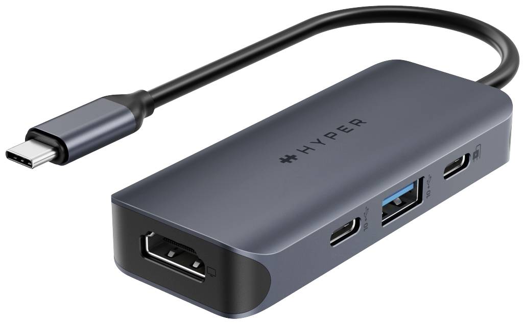 HYPER USB-C® docking station HyperDrive EcoSmart Gen.2 Hub Compatible with (brand): Universal USB-C® powered