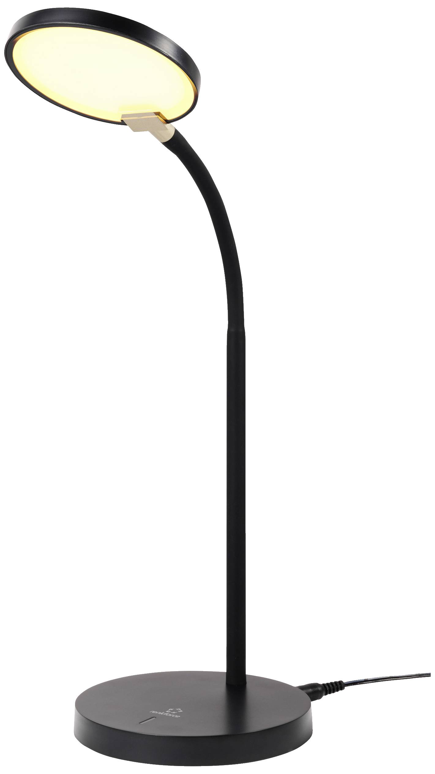 Renkforce RF-5734674 Desk light 4.3 W Black