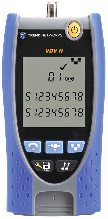 Cable tester R158007 Trend Networks VDV II BT