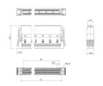One27 female connector IDC 16-pin