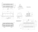 Zero8 connector low-profile unshielded 32-pin