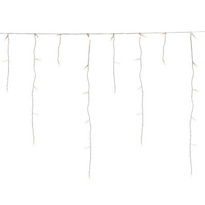 Konstsmide LED curtain lights Outside 7 V 200 LED (monochrome) Amber Selectable light colour, Timer, dimmable, incl. twi-0