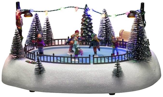 Konstsmide 4254-000 LED setting Train and children Multi-colour LED (monochrome) Multi-coloured incl. switch, incl. tunes